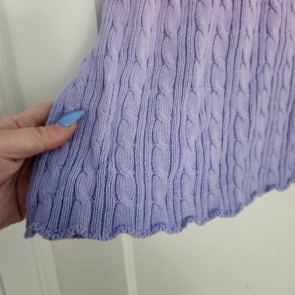 Sugar Thrills Knit Skate Skirt in Pink and Purple Ombre - Picture 5 of 6